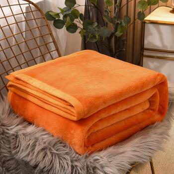 毛毯珊瑚絨加厚冬季小毯子毛巾被子法蘭絨保暖床單人辦公室午睡毯