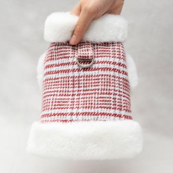狗狗衣服秋冬裝泰迪比熊博美柯基小型犬加厚馬甲寵物冬季貓咪衣服