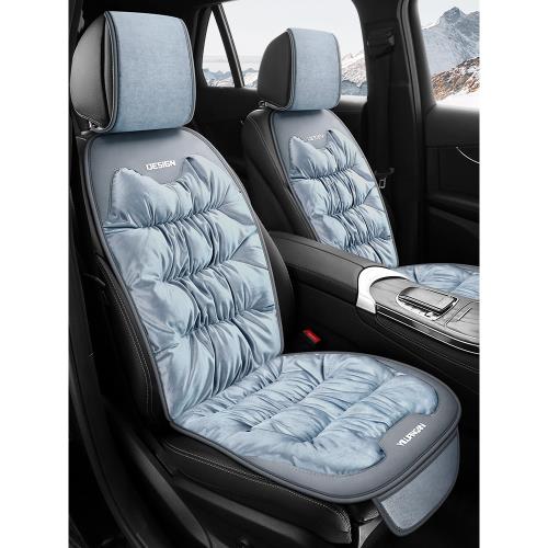 羊羔絨汽車座墊四季大眾朗逸帕薩特途觀L思域速騰斯柯達冬季座套