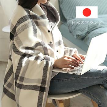 日本四季居家辦公護肩保暖神器披肩女士產后月子坎肩睡覺護頸防寒