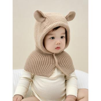 冬季保暖男寶嬰兒女孩可愛帽子