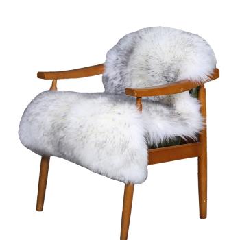 純羊毛沙發墊冬款加厚輕奢風真皮現代簡約沙發坐墊防滑羊皮冬季