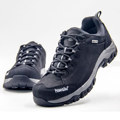 清倉美國高步HiWalk頭層牛皮登山鞋低幫男女秋冬戶外越野徒步鞋