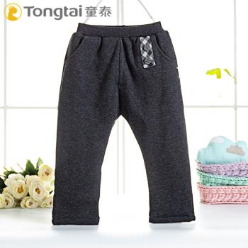 童泰1-4歲男女寶寶薄棉保暖長褲