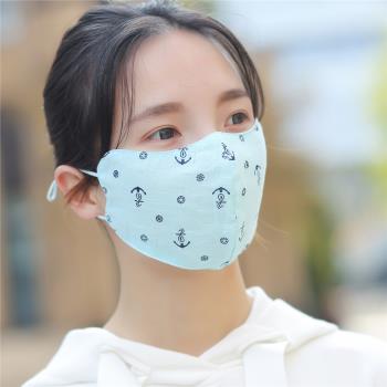 純棉口罩女士冬季防風保暖防塵透氣可清洗可調節護眼角立體大面罩
