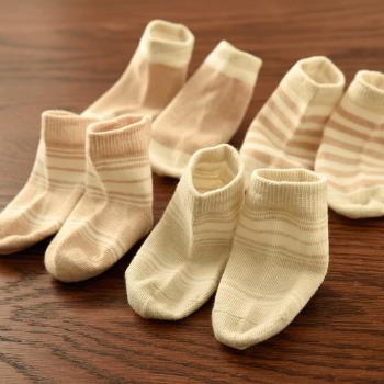 新生兒嬰幼男女童中筒保暖襪彩棉