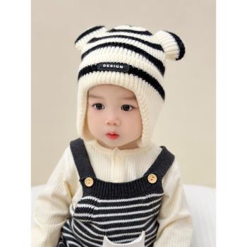 冬季韓版針織保暖嬰幼兒新款帽子