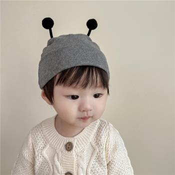 秋冬季可愛男女寶寶保暖嬰兒帽子