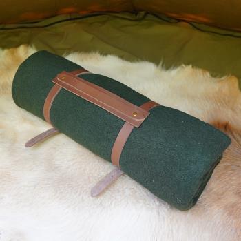 野人bushcraft戶外野營正品加厚羊毛毯秋冬季保暖毛毯兩用鋪蓋毯