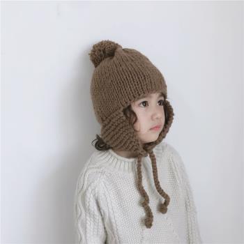 寶寶韓國冬天洋氣男童保暖護耳帽