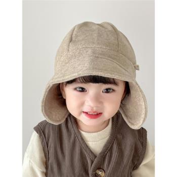 韓系ins 1-2歲防風保暖護耳帽