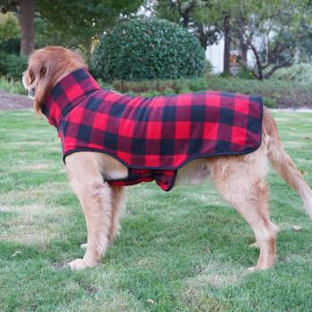 冬季中大型犬衣服保暖英倫風大狗狗寵物衛衣金毛巨貴邊牧薩摩德牧