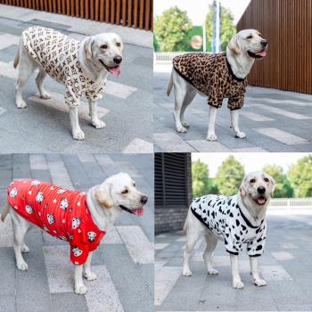 狗狗衣服秋冬裝金毛拉布拉多薩摩耶中型犬大型犬保暖狗狗棉衣馬甲