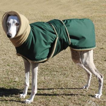 寵物秋冬保暖衣狗狗靈緹幼犬御寒衣細犬惠位元杜賓獵犬雙層衣服