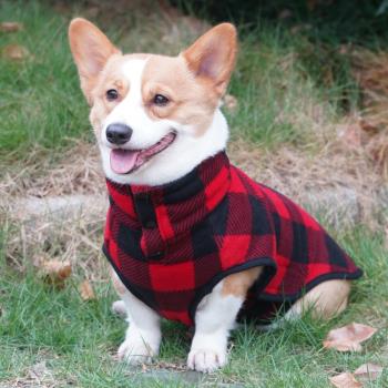 秋冬季保暖寵物衣服狗狗馬甲柯基柴犬邊牧德牧靈緹犬中大型犬外套