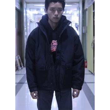特價258元！專櫃正品藍色極限BHS厚棉衣外套 (M/L/XL) 很保暖棉服