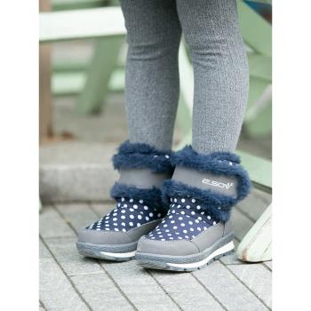 冬季兒童防水防滑棉靴舒適雪地鞋
