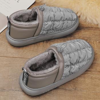 一腳蹬保暖加厚防水老北京布鞋