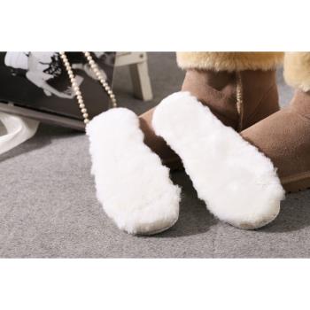 三根卷毛 厚度看得見的鞋墊 冬季保暖羊毛墊 男女通用 1雙