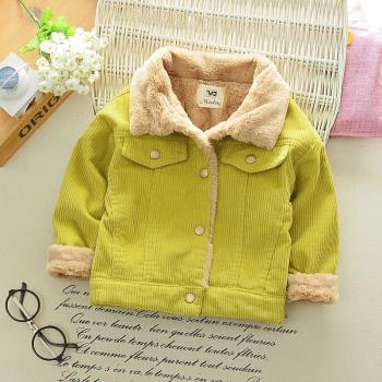 加厚嬰兒寶寶1-4歲保暖棉衣外套