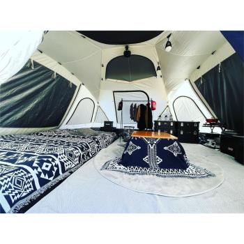 露營帳篷保暖床單充氣床行軍床野餐露營沙發毯