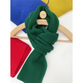 冬季簡約兒童山羊絨親子保暖圍巾