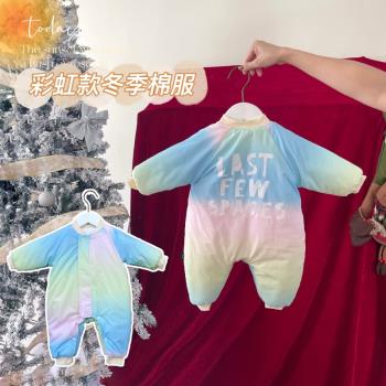 新生兒ins男女寶寶保暖冬季棉服