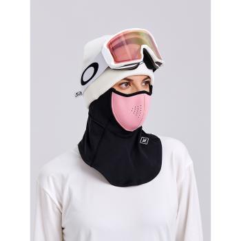 XXXsnow新款磁吸滑雪頭套護臉磁鐵護臉防風保暖單板雙板快拆面罩