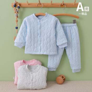 秋冬夾棉加厚0-3-5歲兒童內衣