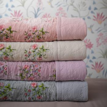 外貿韓國法蘭絨絎縫毯子鋪蓋四季毛毯空調蓋毯保暖加厚床單可機洗