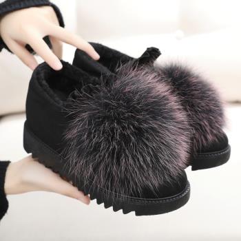 冬季大棉保暖包跟雪地靴毛毛鞋