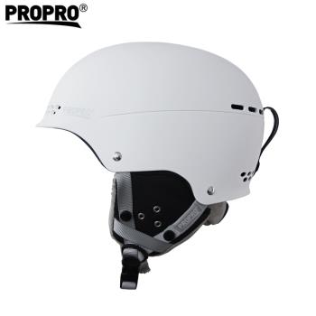 propro男女通用成人單雙板裝備護具冬季保暖透氣可調節滑雪頭盔