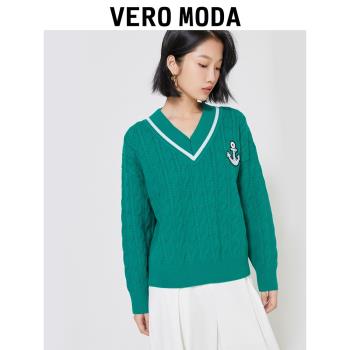 Vero Moda奧萊學院風上衣針織衫