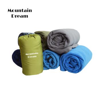 Mountain Dream戶外旅行成人信封隔臟保暖夏季露營便攜抓絨睡袋
