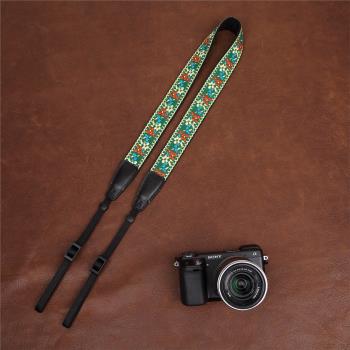 cam-in 繡花系列專業相機背帶 通用接口 cam7506