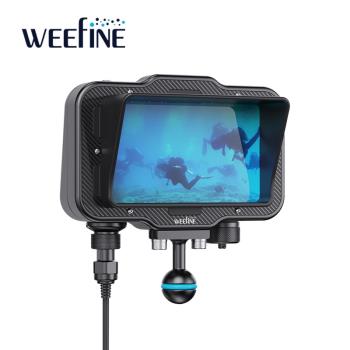 WEEFINE WED-5 5寸高清大視野顯示屏專業式防水監視器攝像潛水