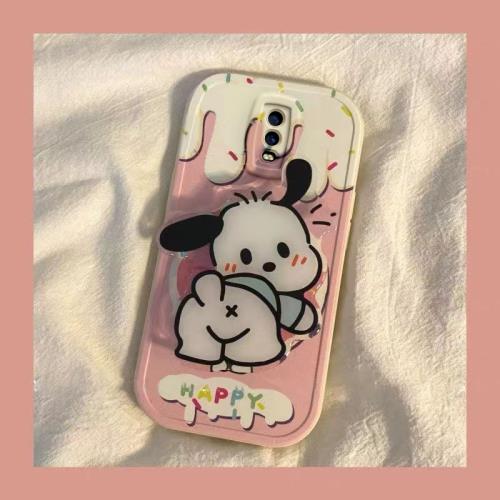 oppoR17手機殼r17/pro/r15/x/r11/s/plus/r9/r9s女新款全包保護套本命新年春節兔年紅色帕恰狗