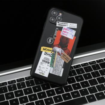 IPHONE11磨砂黑色保護殼蘋果手機
