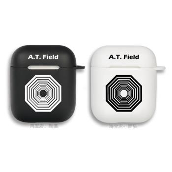 AT力場EVA新世紀福音戰士耳機套適用Airpods保護殼12蘋果3代pro軟