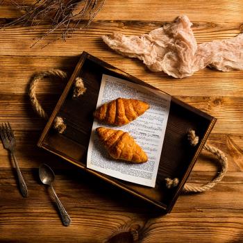 實木托盤長方形實木盤擺拍攝影道具早餐放面包咖啡木盤子木質茶盤