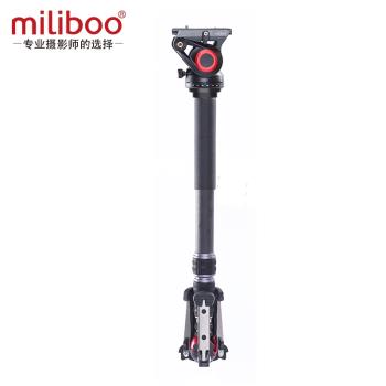 miliboo米泊 獅王獨腳架 碳纖維 攝影攝像機打鳥 單反相機腳架 婚慶 穩定器支架