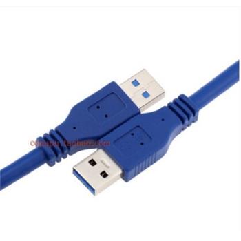 USB3.0硬盤數據線 A公對A公USB公對公高速傳輸線pcie數據線