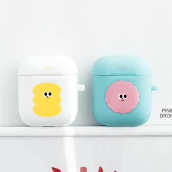 韓國Livework可愛硅膠蘋果AirPods保護套無線藍牙耳機防摔充電套