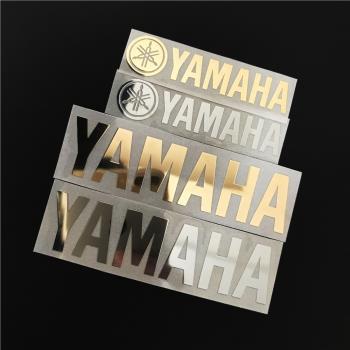 雅馬哈LOGO鋼琴鍍金金屬標貼 YAMAHA汽車機車吉他DIY裝飾金屬貼紙
