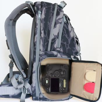 寶羅攝影雙肩包專業旅行大容量戶外便攜單反相機數碼兩用上下層女