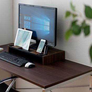 sanwa辦公室桌面收納盒顯示器增高多功能置物架顯示器增高底座