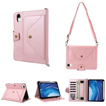適用iPad mini6 2021 leather case wallet flip cover card皮套