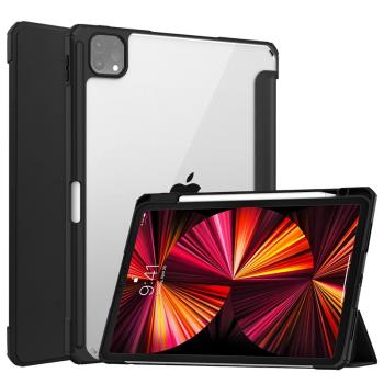 適用iPad Air4 5 smart case Pro11 leather cover Pen Slot皮套