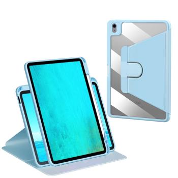 適用Apple iPad 10.2 smart case back cover筆槽翻蓋保護套支架