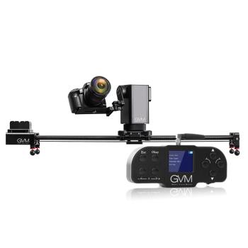 GVM-3D 三軸俯仰電動滑軌單反相機跟焦全景電控延時攝影軌道360度
